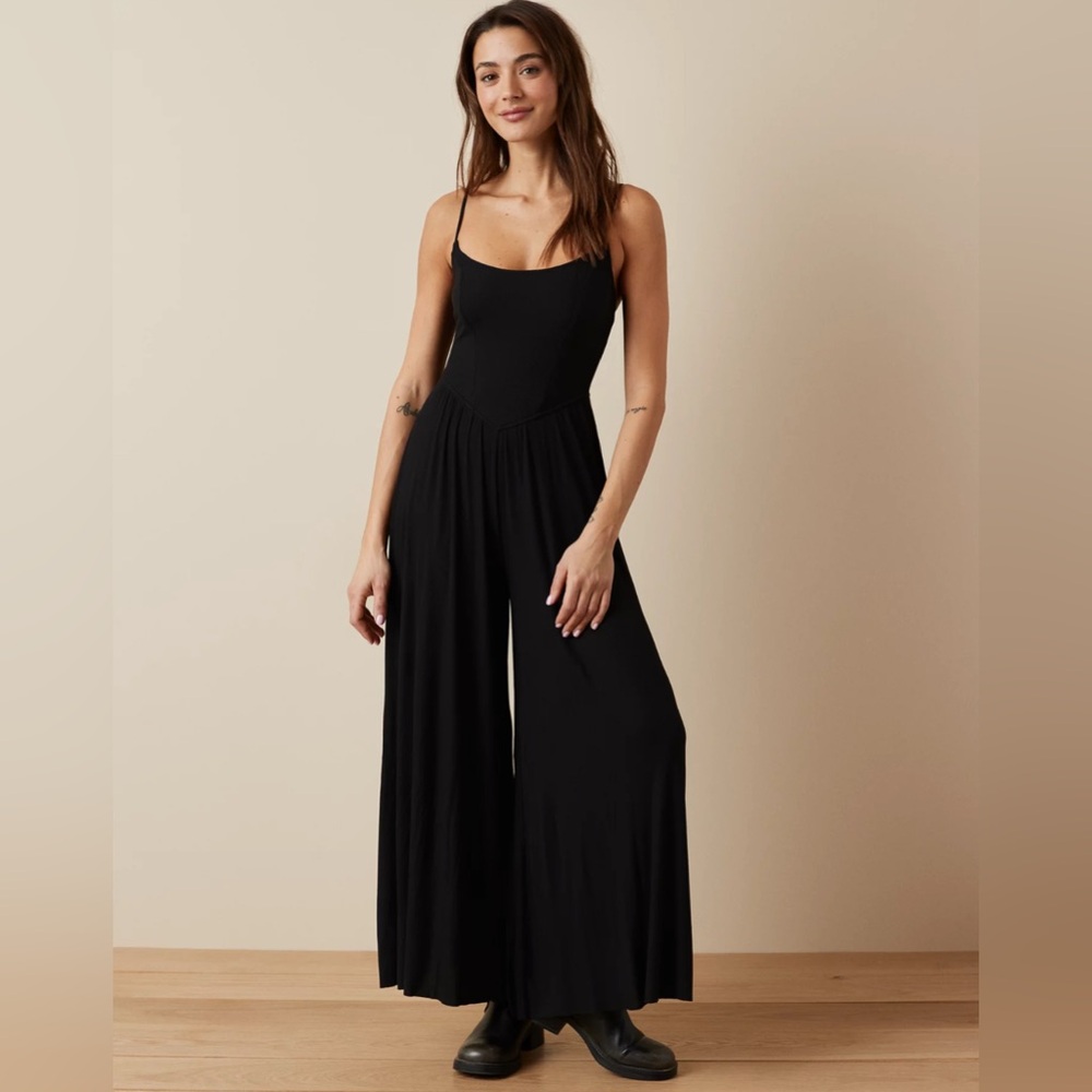 American Eagle Soft & Sexy Jumpsuit Large Black